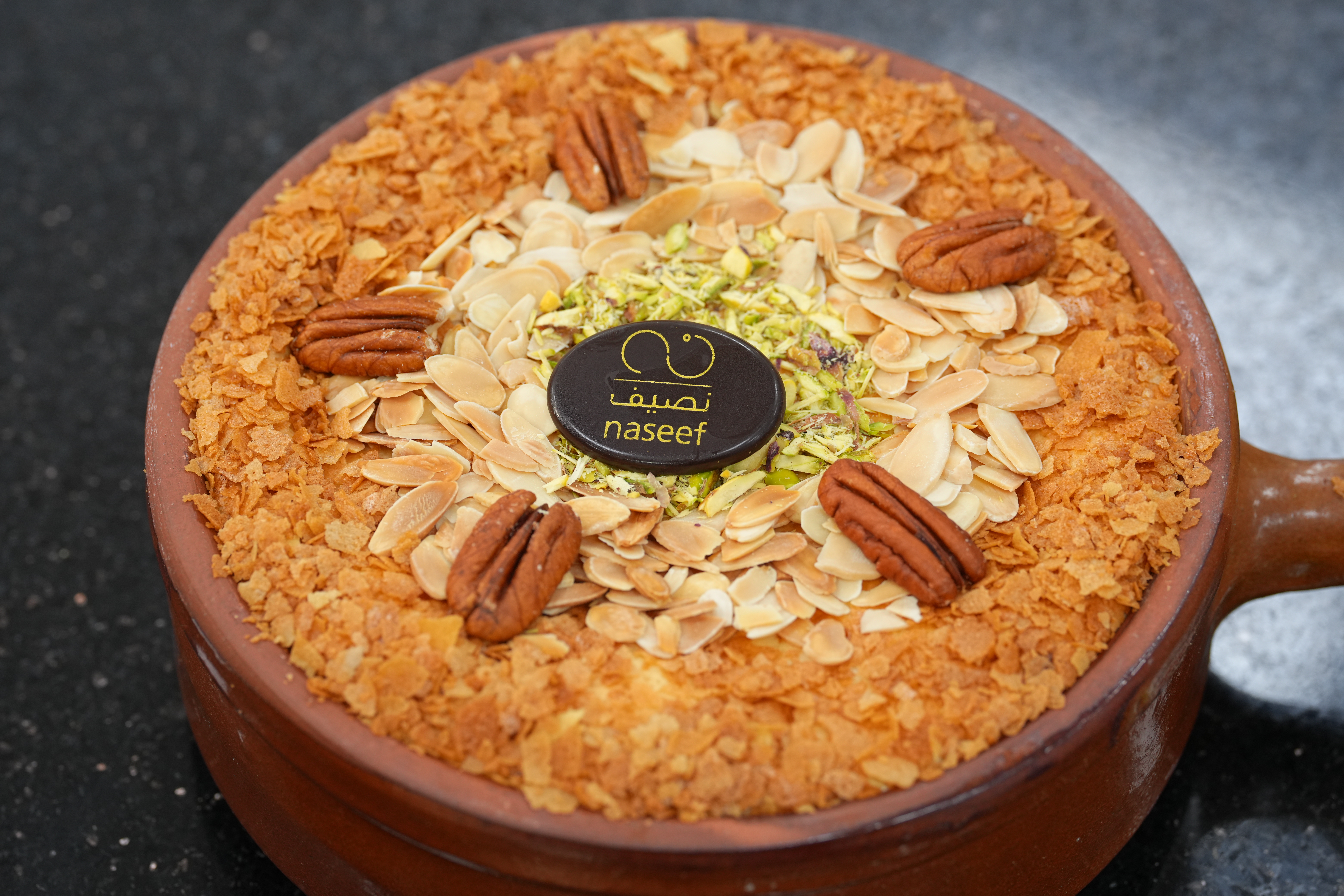 Date Cheesecake (Cheesecake Al-Tamer)